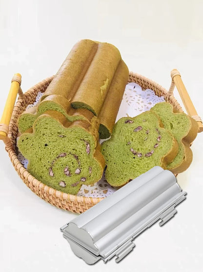 Flower & Cylinder Shape Toast Mould