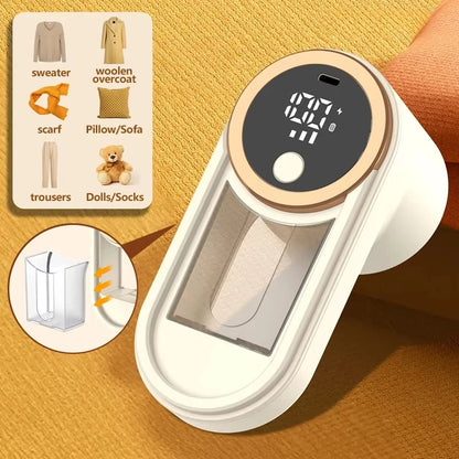 Portable Lint Remover with LED Display