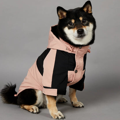 Waterproof Dog Jacket – Outdoor Rain Coat for Small & Large Dogs