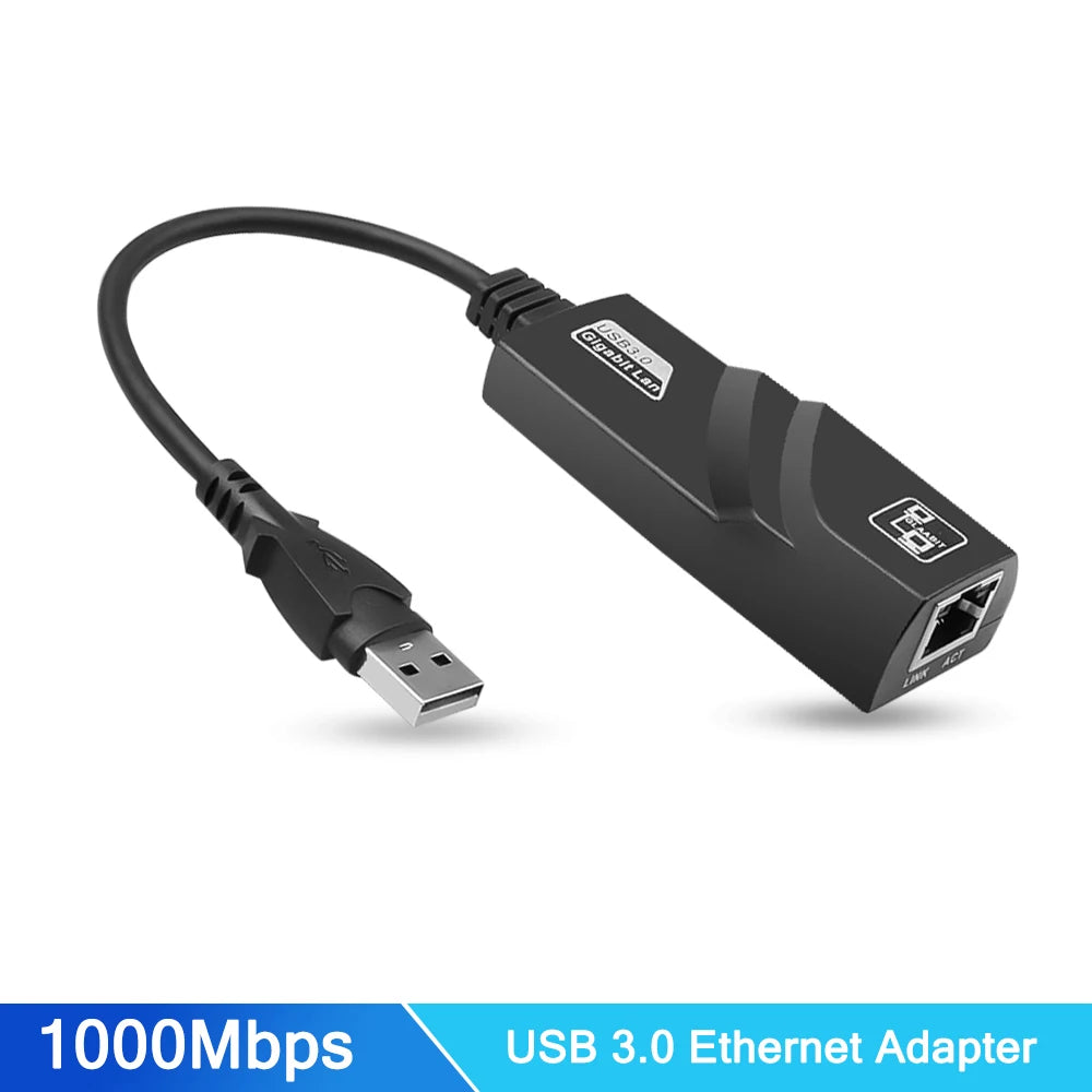 Kebidumei 2.5Gbps USB-C to RJ45 Ethernet Adapter
