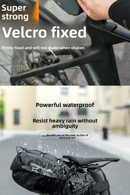 Waterproof Bicycle Saddle Bag 15L