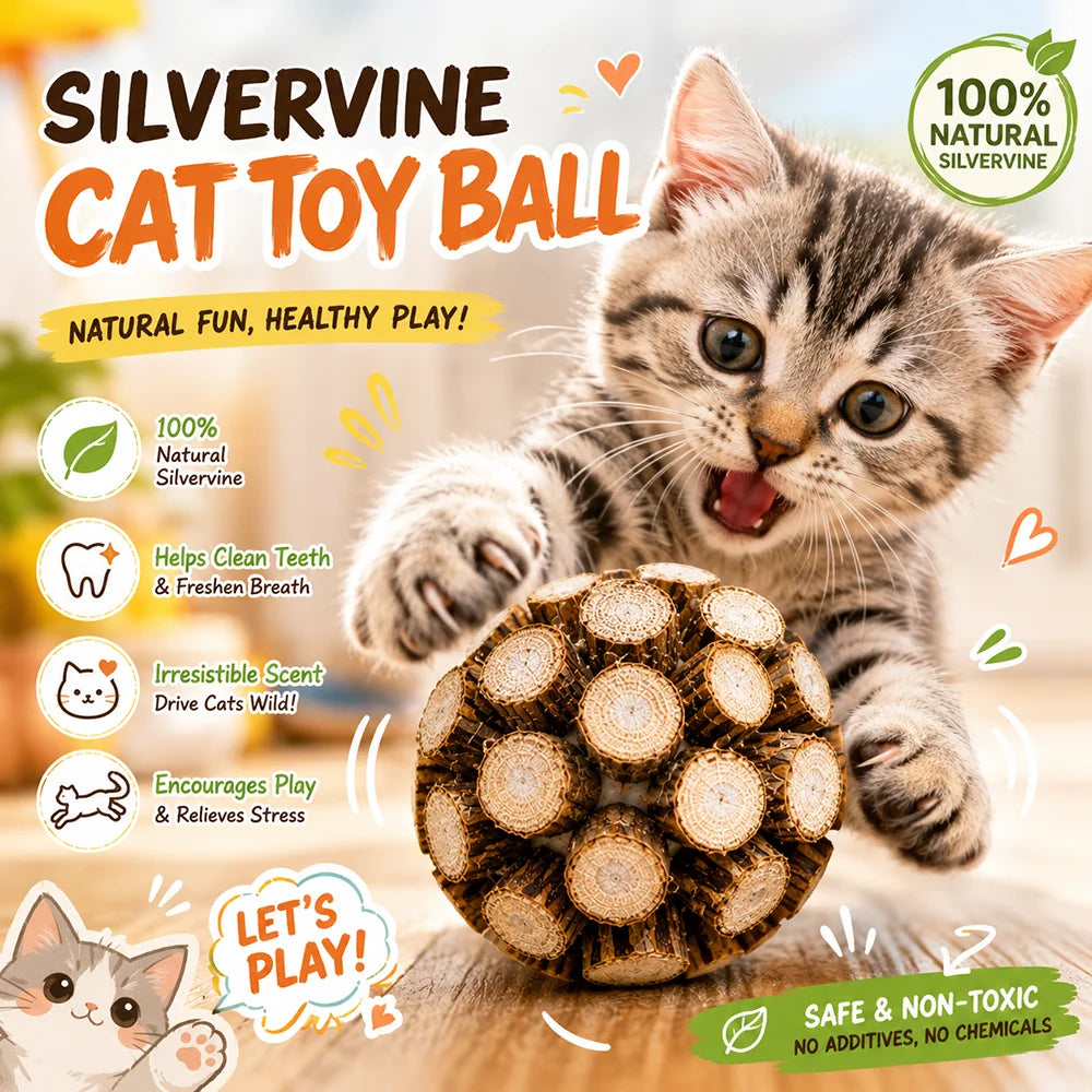 Silvervine Matatabi Cat Toy Ball