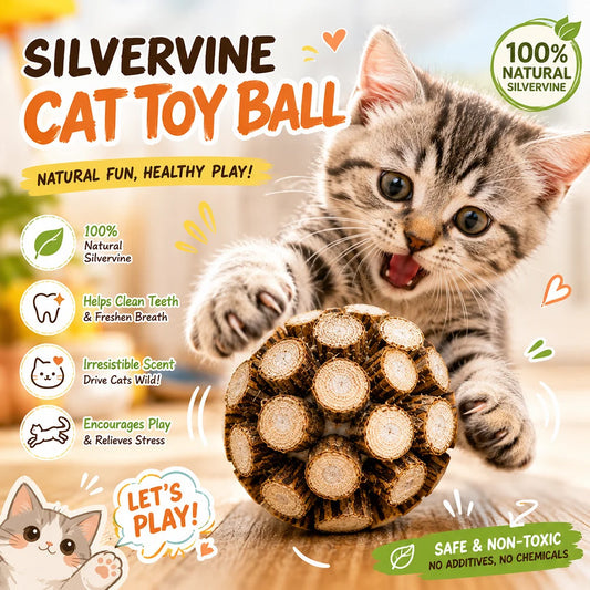 Silvervine Matatabi Cat Toy Ball