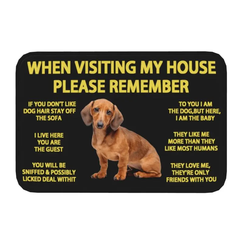 Bull Terrier Non-Slip Door Mat