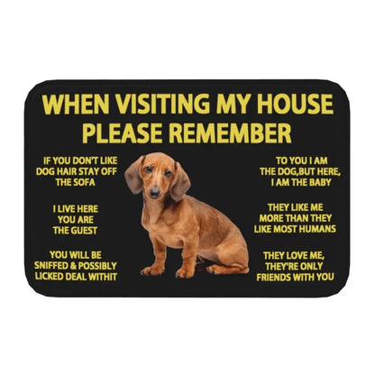 Bull Terrier Non-Slip Door Mat