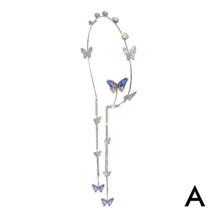 Rhinestone Butterfly Crystal Headband
