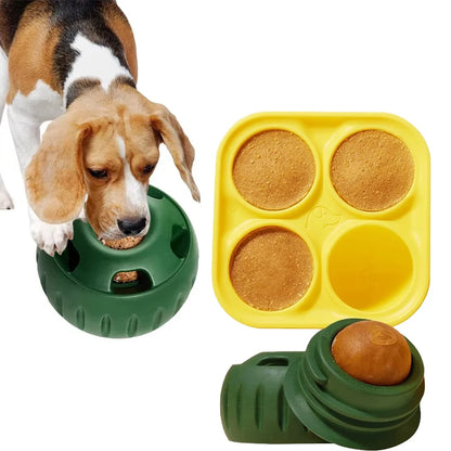 Interactive Dog Treat Puzzle Toy