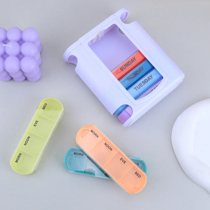 7-Day Weekly Pill Organiser Box
