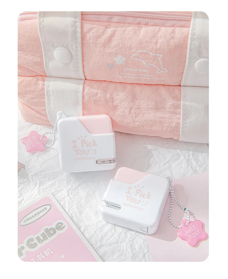 RosyPosy Mini Cube Stapler