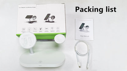3-in-1 Magnetic Wireless Charging Station