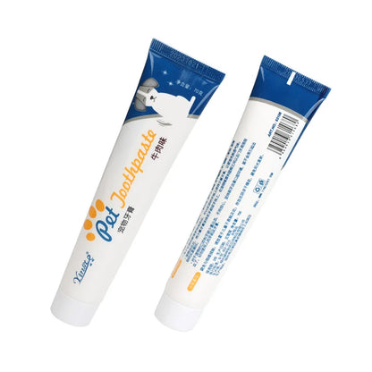 Pet Toothbrush & Toothpaste Set for Dogs and Cats