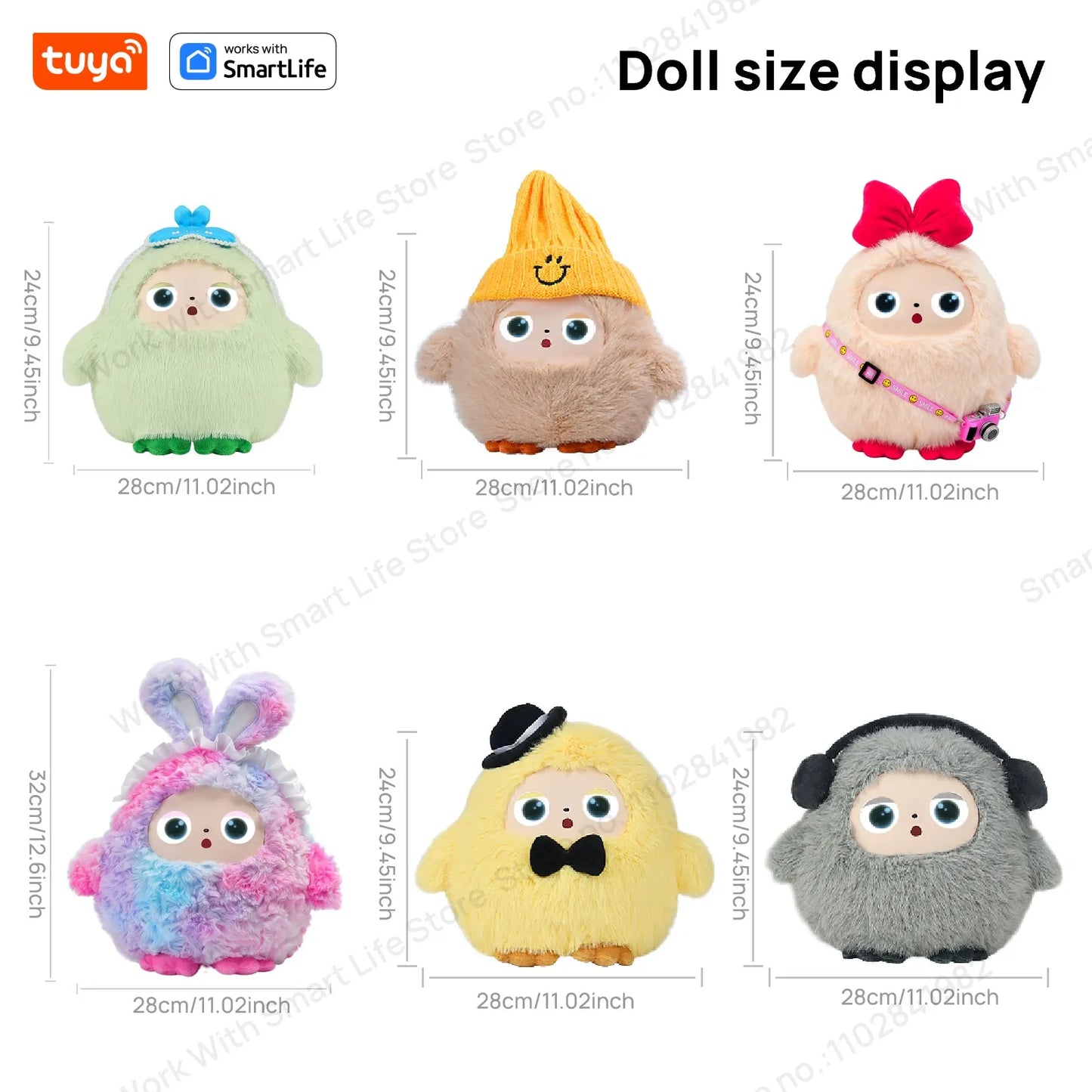 Tuya Smart AI Plush Robot Companion