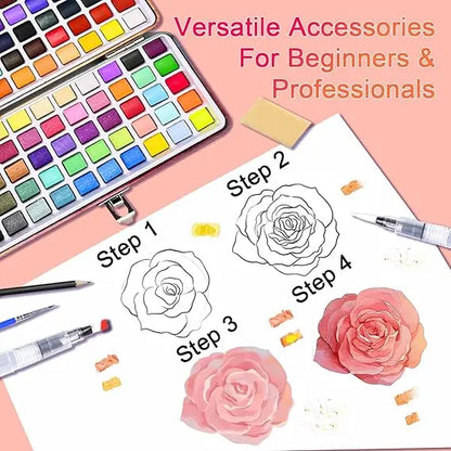 Professional Watercolor Paint Set