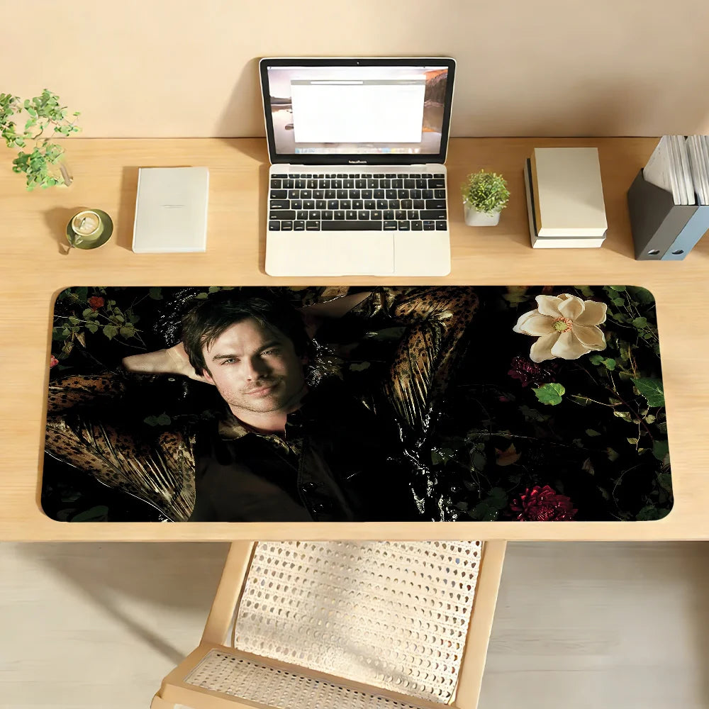 Damon Salvatore Non-Slip Extended Mouse Pad