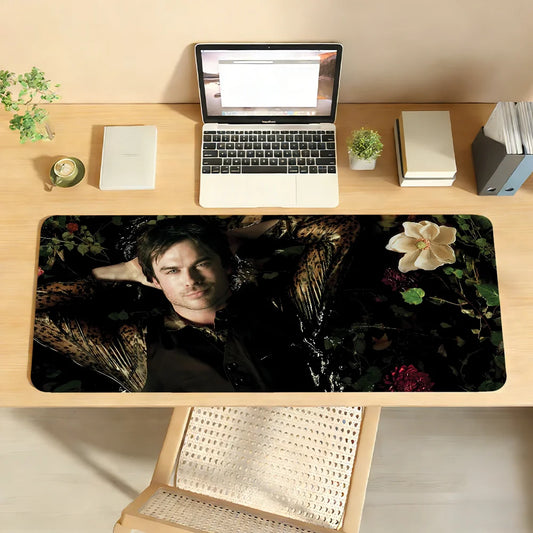 Damon Salvatore Non-Slip Extended Mouse Pad