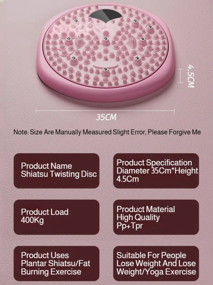 Intelligent Counting Foot Massage Twisting Disc