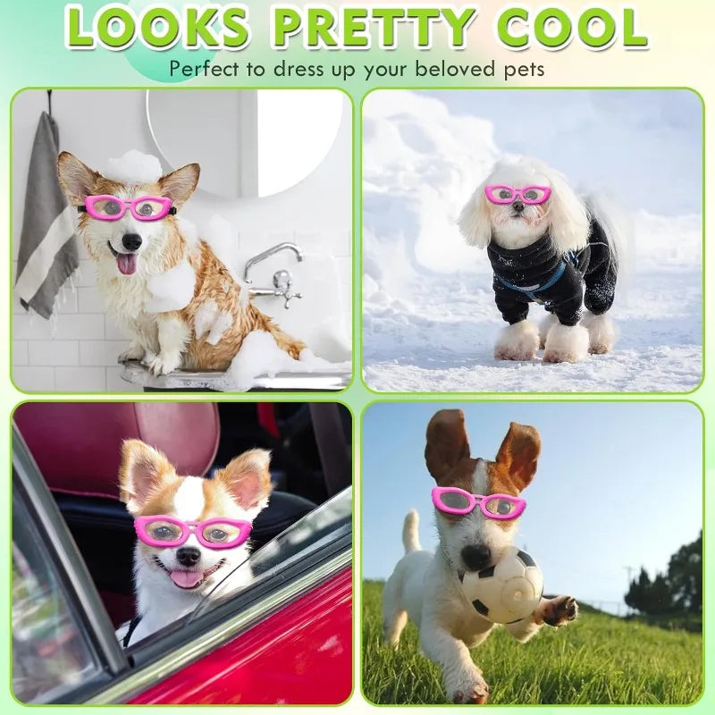Dog Sunglasses – UV Resistant Windproof Pet Goggles