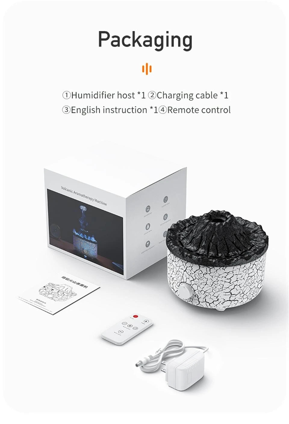 Volcano Flame Aroma Diffuser