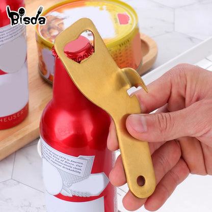 Stainless Steel Multi-Function Beer Bottle Opener