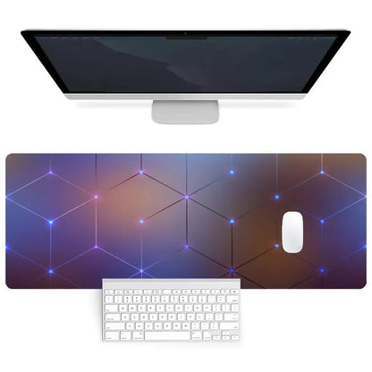 Hexagon Extended Desk Mat