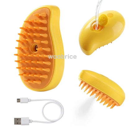 3-in-1 Pet Steam Brush