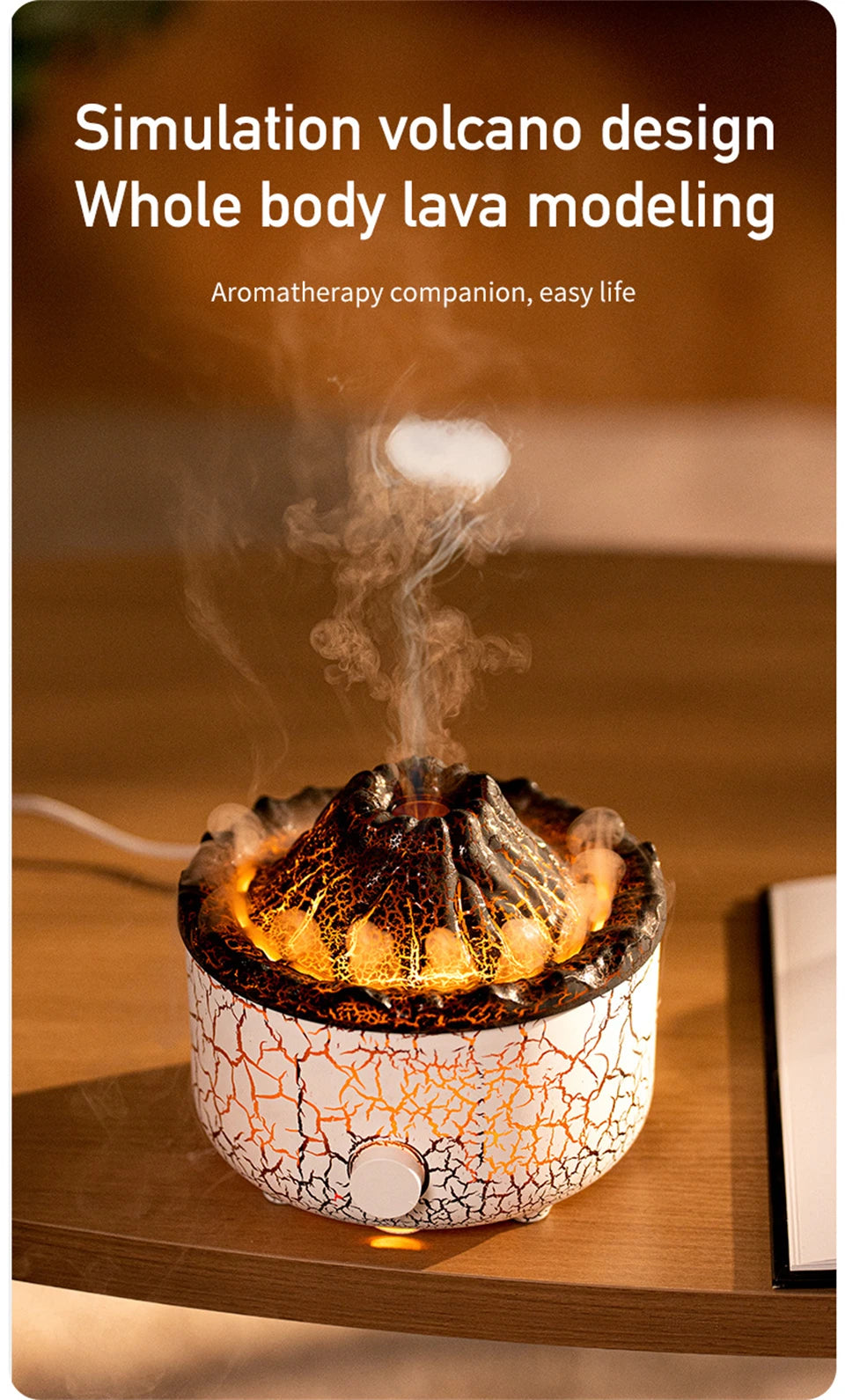 Volcano Flame Aroma Diffuser