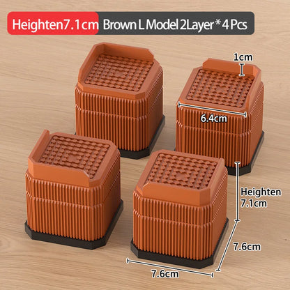 Adjustable Furniture Riser Set