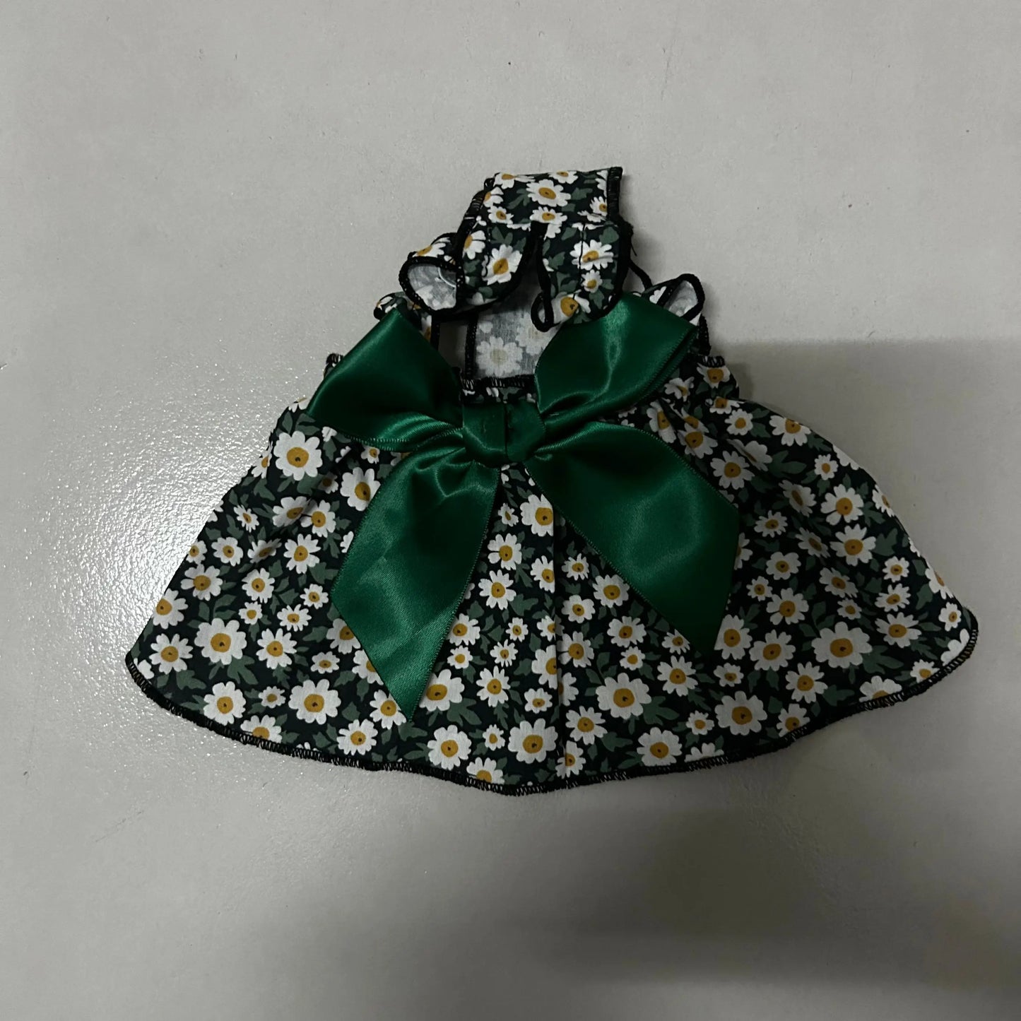 Floral Cat & Small Dog Princess Dress
