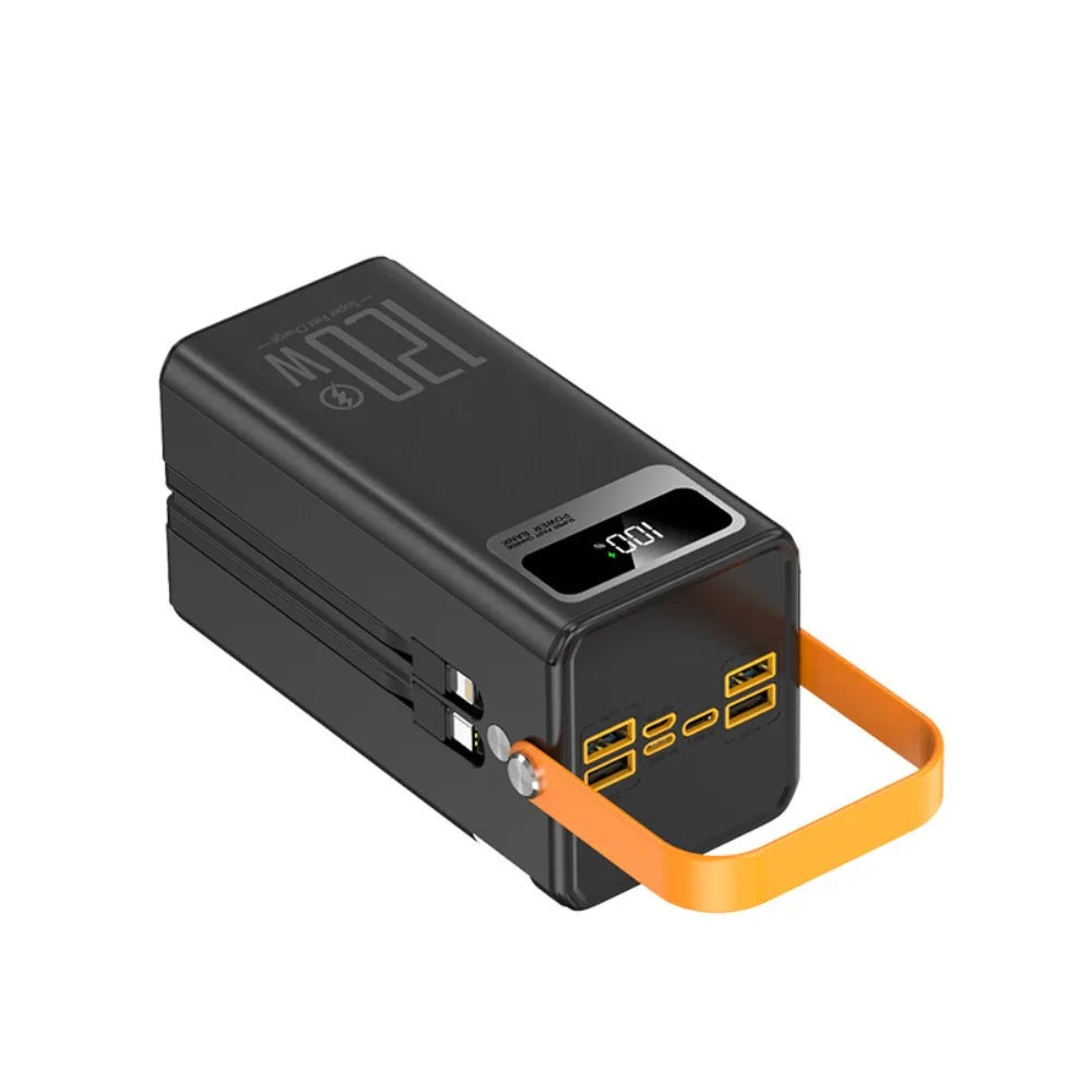 120W Fast Charging Portable Power Bank