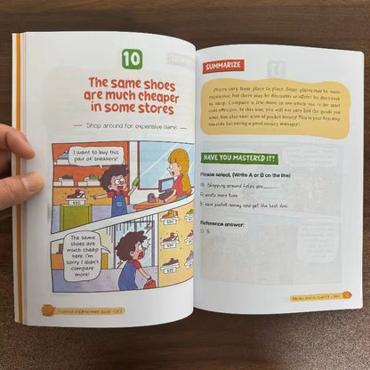 Kids Financial Literacy Comic Book – Learn About Money