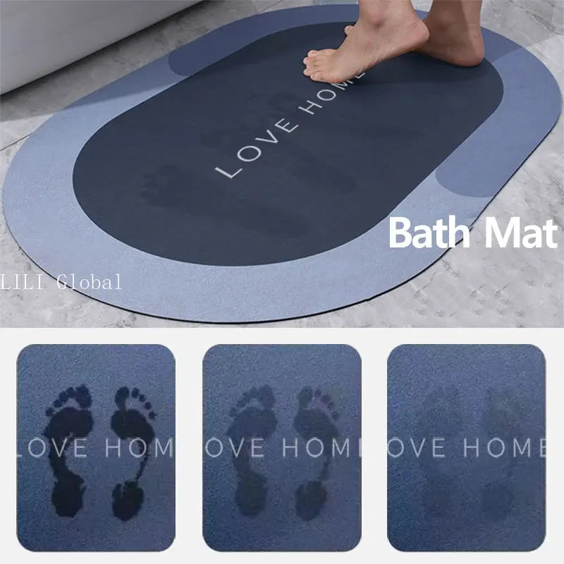 Absorbent Anti-Slip Bathroom & Shower Mat