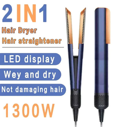 2 in 1 Professional Hair Dryer Straightener