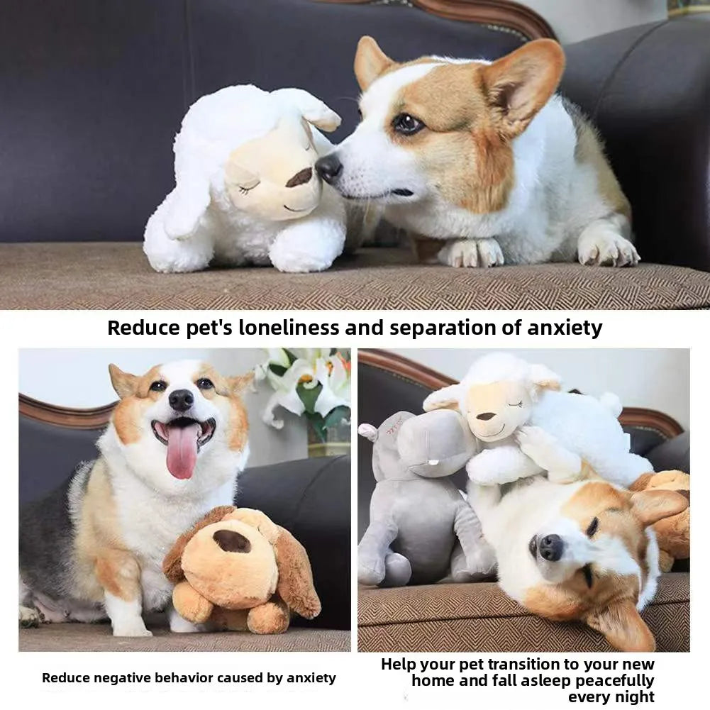 Heartbeat Calming Plush Toy for Dogs