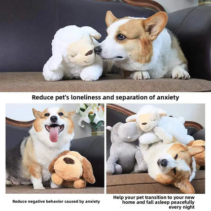 Heartbeat Calming Plush Toy for Dogs