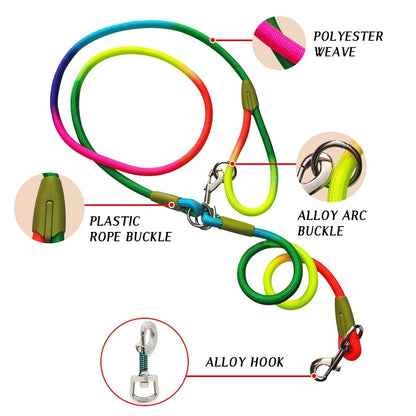 Reflective Hands-Free Dog Leash