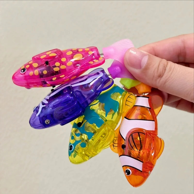 Light-Up Swimming Fish Bath Toy