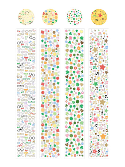PET Decorative Sticker Tape Roll