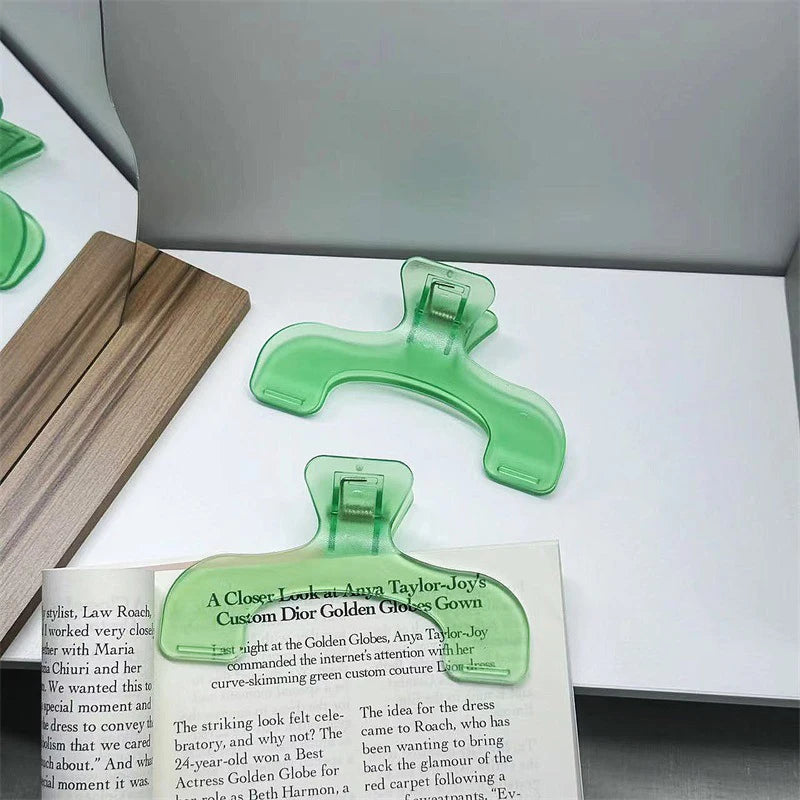 Large Plastic Book Holder Clip for Reading & Note Keeping