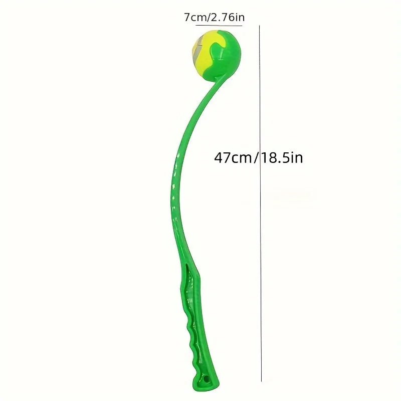 Pet Tennis Ball Launcher Stick
