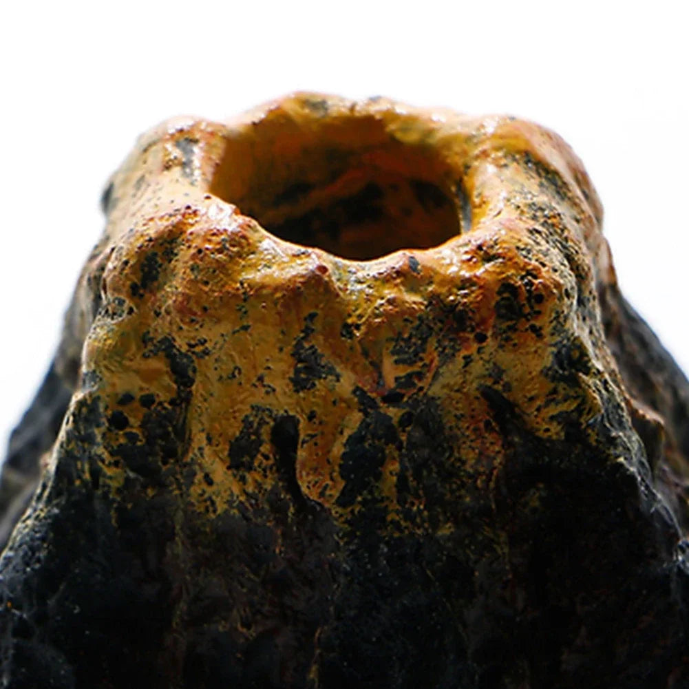 Aquarium Volcano Bubble Stone Ornament