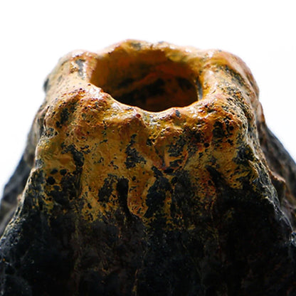 Aquarium Volcano Bubble Stone Ornament