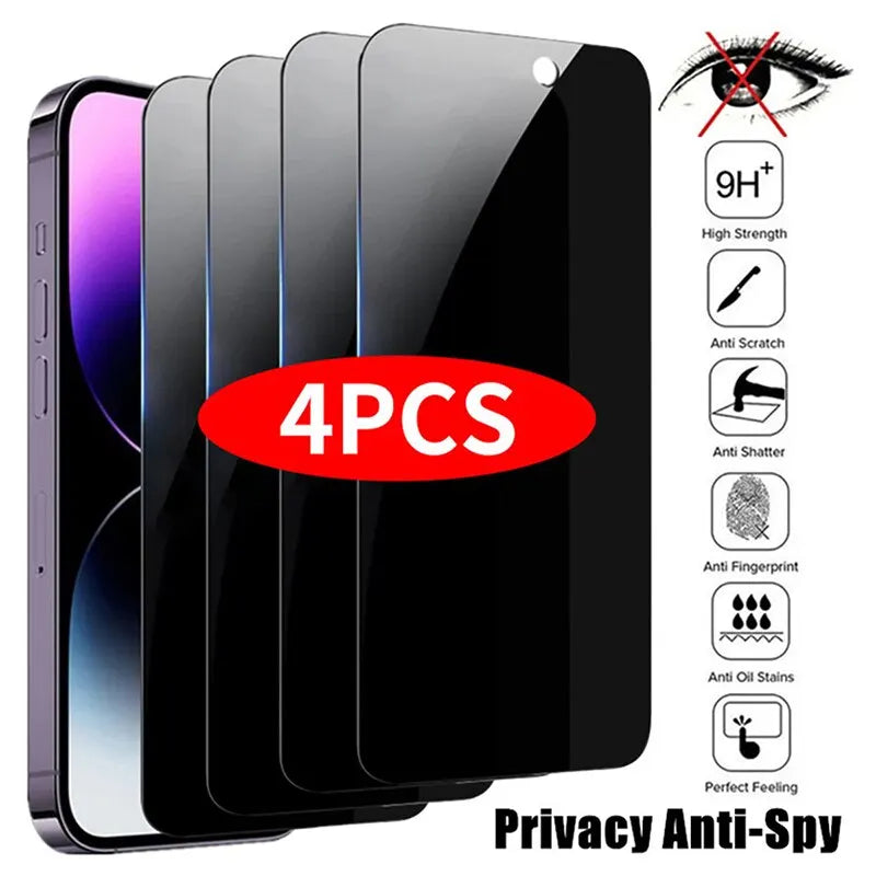 Privacy Tempered Glass Screen Protector for iPhone