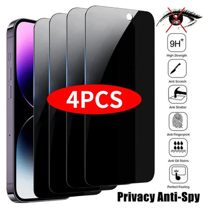 Privacy Tempered Glass Screen Protector for iPhone