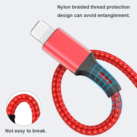 Universal 3-Connector USB Charging Cable