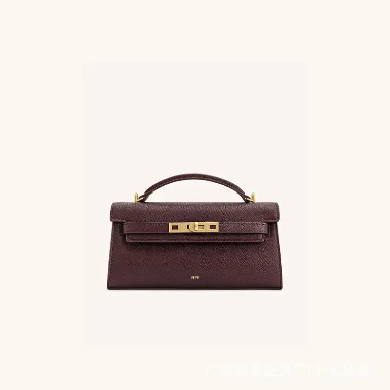Crocodile Pattern Top Handle Satchel