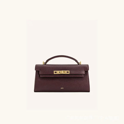 Crocodile Pattern Top Handle Satchel