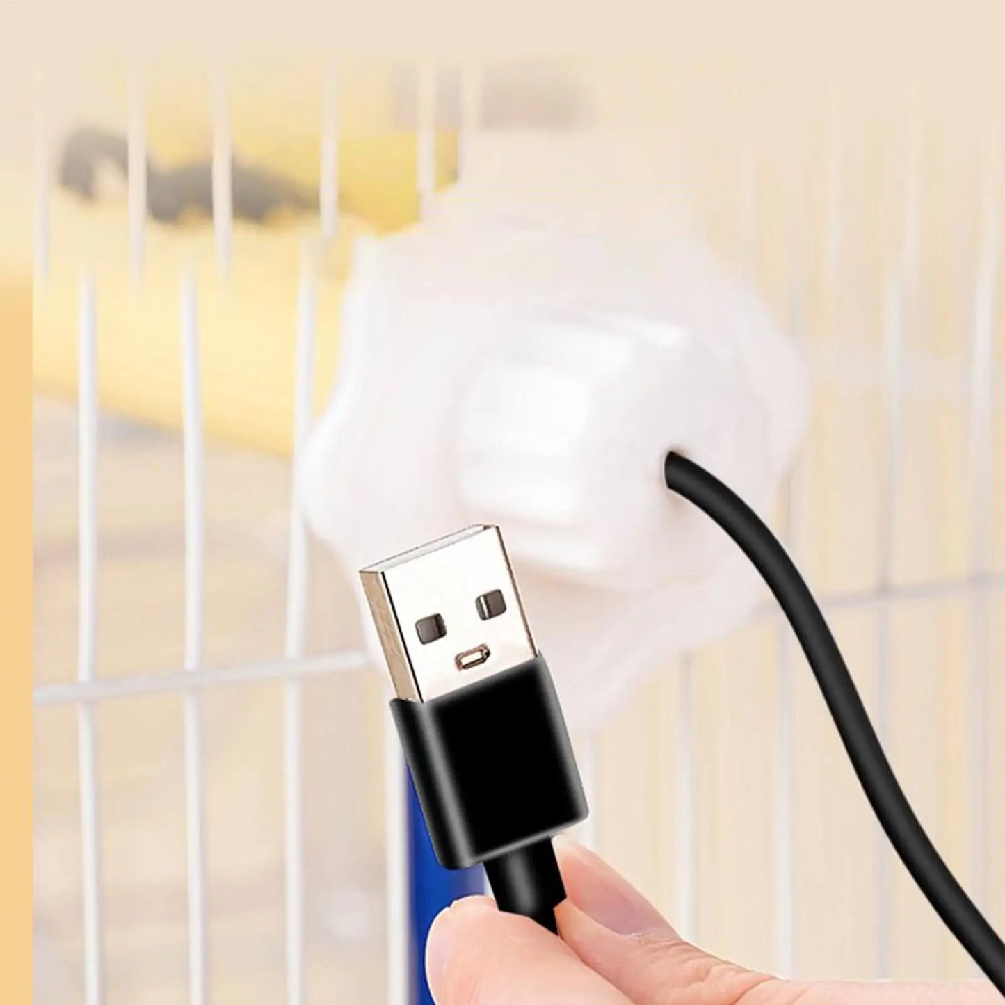 USB Heated Bird Perch Warmer for Parrots & Small Birds