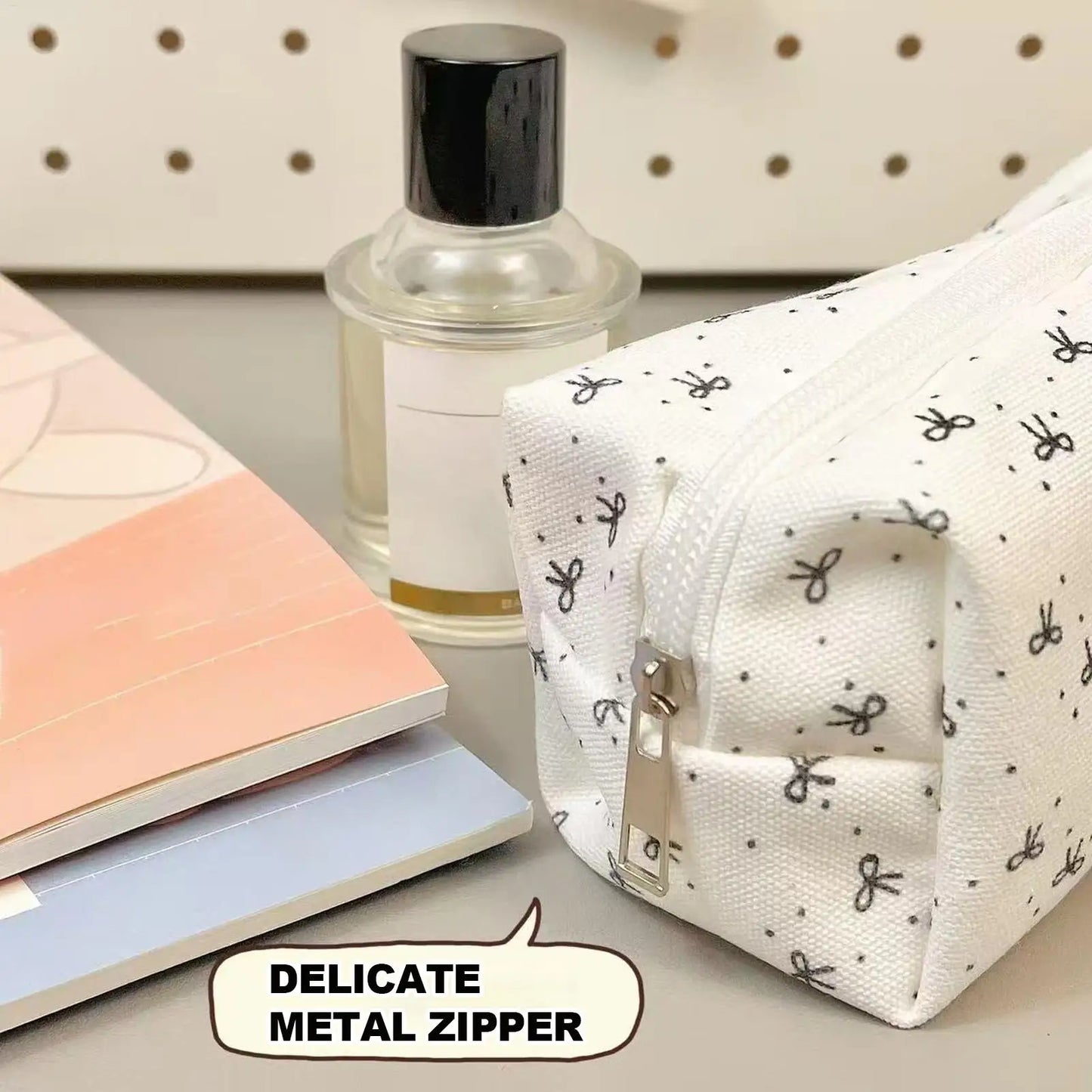 Large Capacity Bow Pencil Case