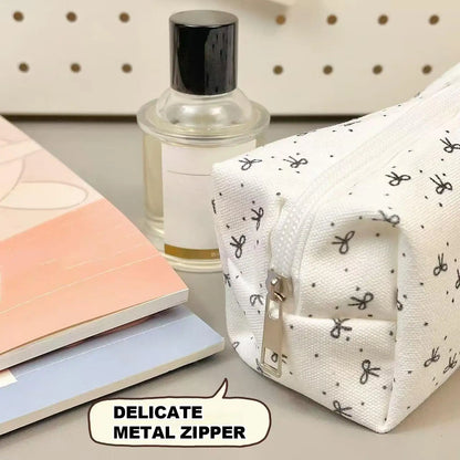 Large Capacity Bow Pencil Case