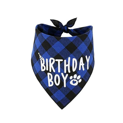 Dog Birthday Party Hat & Bandana Set